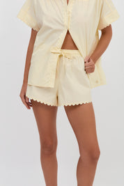 Tayla and Bella Ric Rac Set (Yellow)
